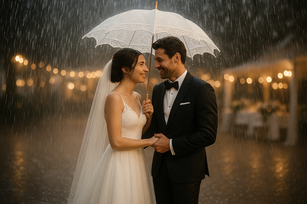 8 Ways a Wedding Umbrella Can Save Your Outdoor Ceremony