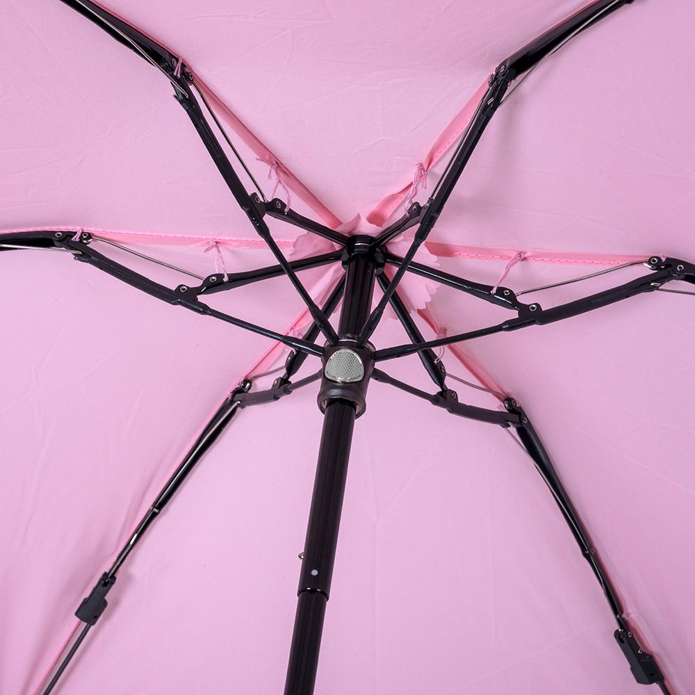 pastel pink Mini Miracle, trending bridesmaid dresses, wedding theme, perfect special day, 24-month warranty, smaller, slimmer, lighter, stronger, fits in clutches, handbags, manual open, windproof, UPF50+ ultra light fabric canopy, manual close, safety cover release button, 5-fold steel & carbon fibre shaft, 6 carbon fibre rib windproof frame, matching protective pouch, smooth finished handle, colour variation disclaimer, bride, groom, groomsmen, maid of honour, moh, rain, sun, Clifton Australia umbrella