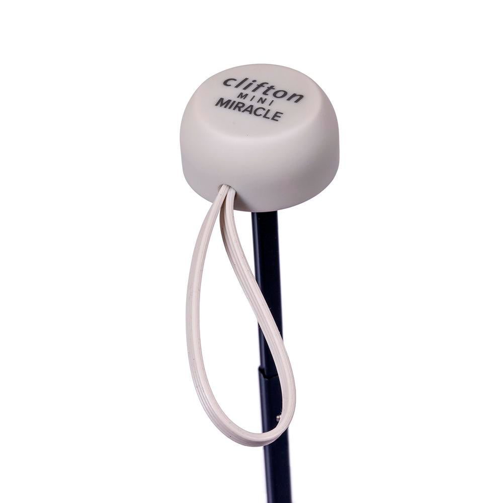 white Mini Miracle handle, trending bridesmaid dresses, wedding theme, perfect, special day, 24-month warranty, smaller, slimmer, lighter, stronger, fits in clutches, handbags, manual open, windproof, UPF50+ ultra light fabric canopy, manual close, safety cover release button, 5-fold steel & carbon fibre shaft, 6 carbon fibre rib windproof frame, matching protective pouch, smooth finished handle, colour variation disclaimer, bride, groom, groomsmen, maid of honour, moh, rain, sun, Clifton Australia umbrella