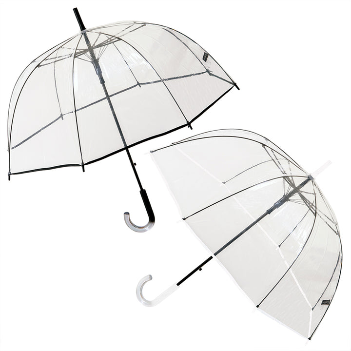 Wood Handle Bottle Forest Green Wedding Umbrella